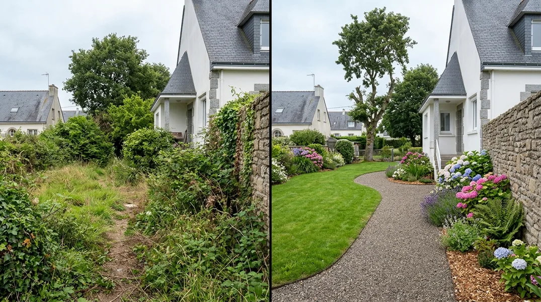Résultat élagage à Brest — Elagage Abattage Brest