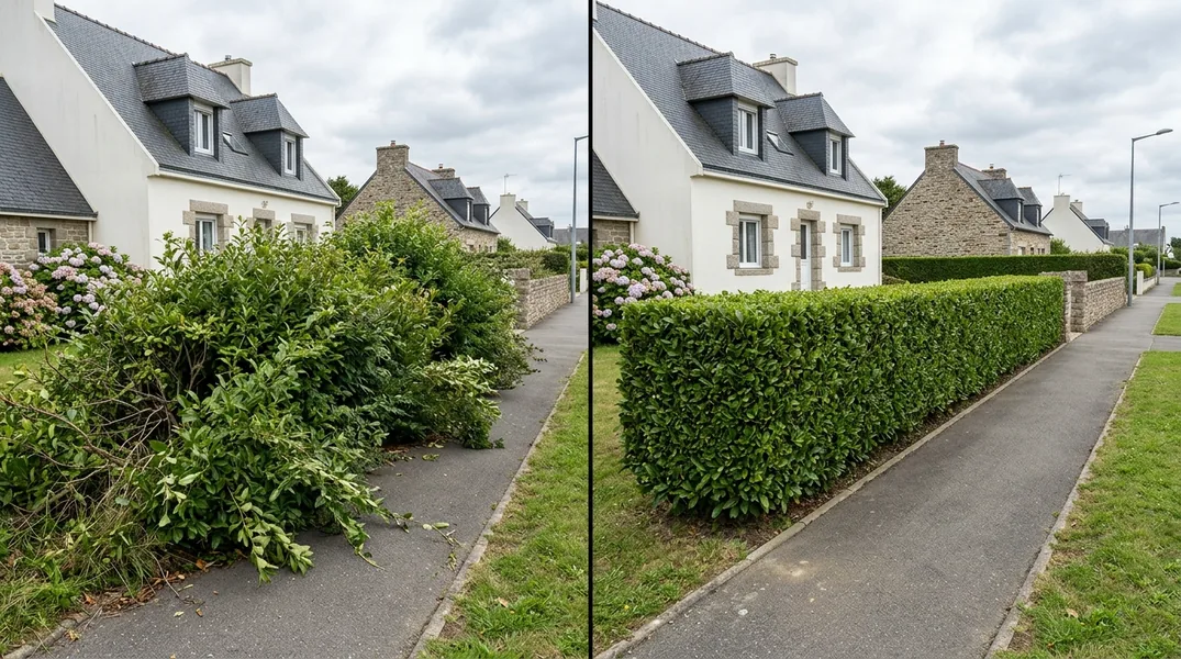 Résultat élagage à Brest — Elagage Abattage Brest
