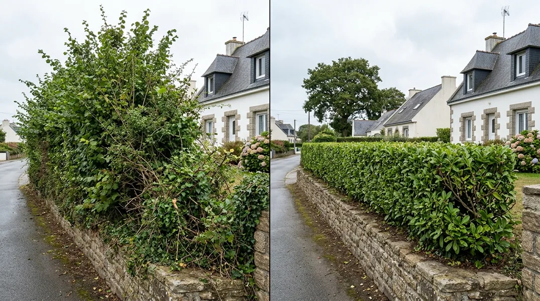 Résultat élagage à Brest — Elagage Abattage Brest